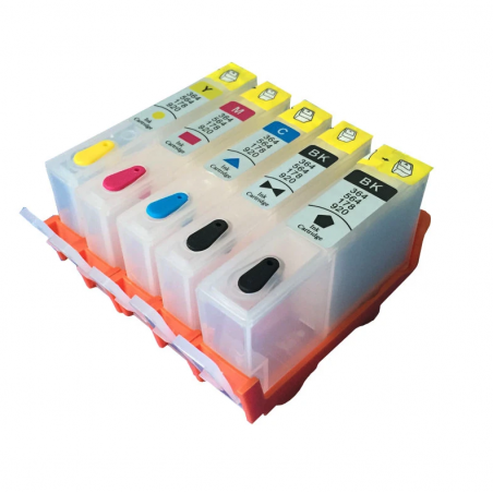 Cartouches rechargeables compatibles HP HP364 HP364XL