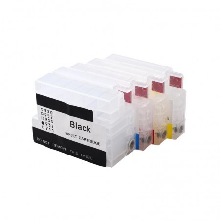 Cartouches rechargeables compatibles HP 932/933