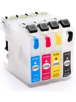 Cartouches rechargeable compatible Brother LC221/LC223/LC225/LC227/LC229