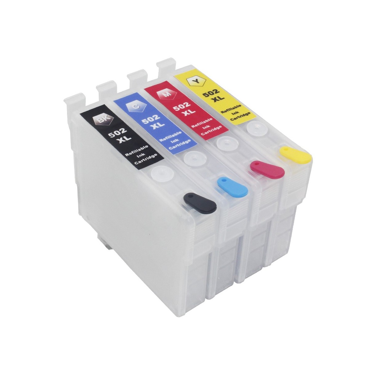 Cartouches rechargeables pour Epson 502XL 502 XL (Série Jumelles)