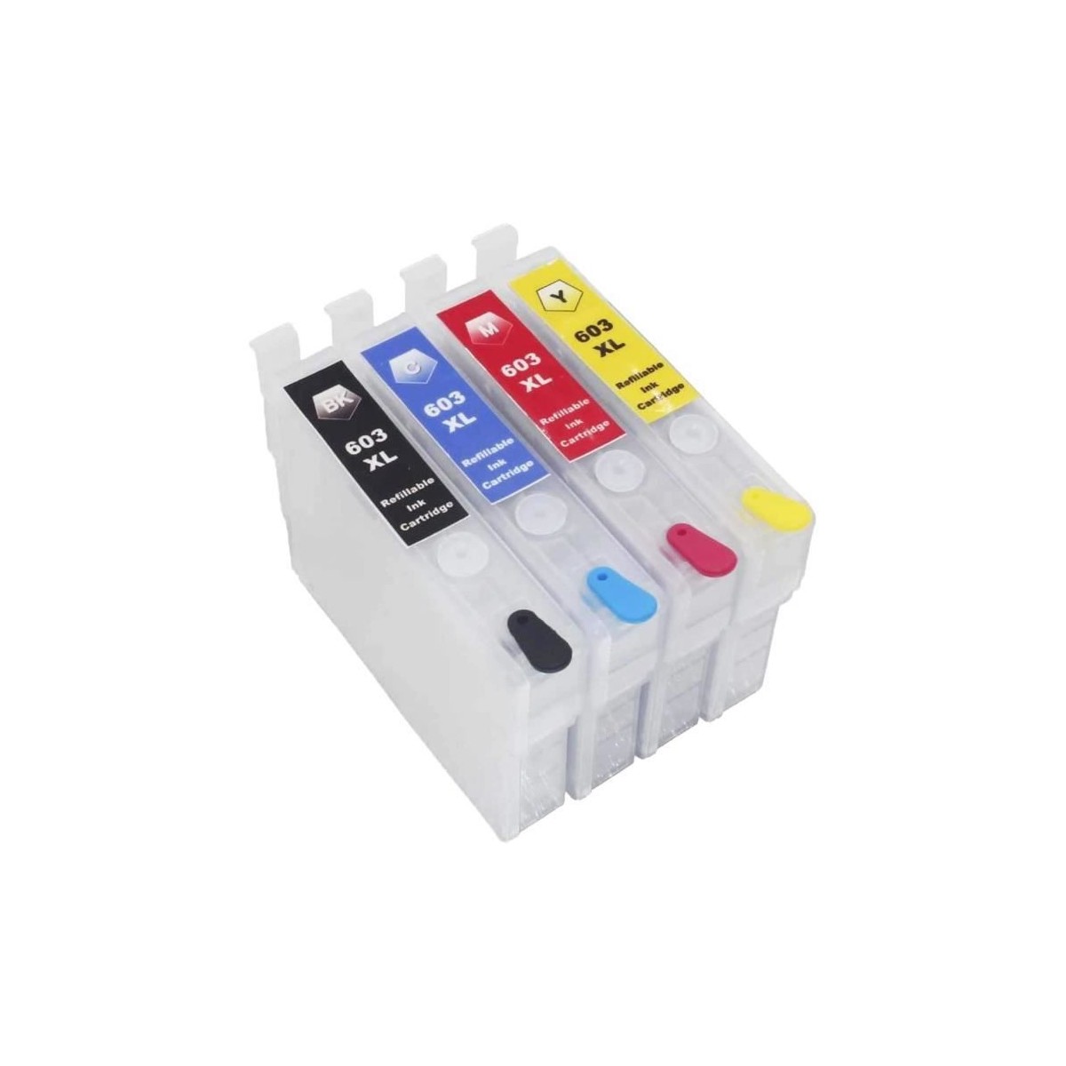 Cartouches rechargeables pour Epson T603XL 603 XL Cartouches rechargeables pour Epson T603XL 603 XL