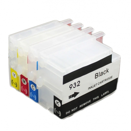 Cartouches rechargeables compatibles HP 932/933