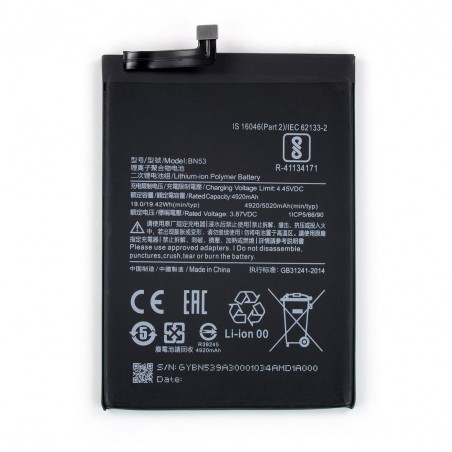 Batterie Compatible Pour Xiaomi Redmi Note 9 Pro (BN53)