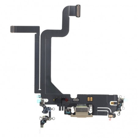 Connecteur de charge Lightning pour iPhone 14 Pro Max or