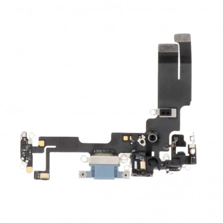 Connecteur de charge Lightning pour iPhone 14 bleu