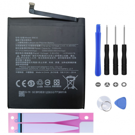 Batterie Compatible Pour Xiaomi Mi 8 + OUTILS (BM3E)