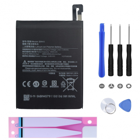 Batterie Compatible Pour Xiaomi Redmi Note 5 + OUTILS (BN45)