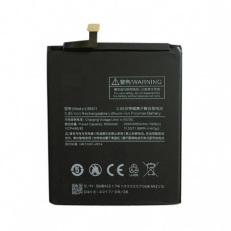 Batterie Compatible Pour Xiaomi Mi 5X (BN31)