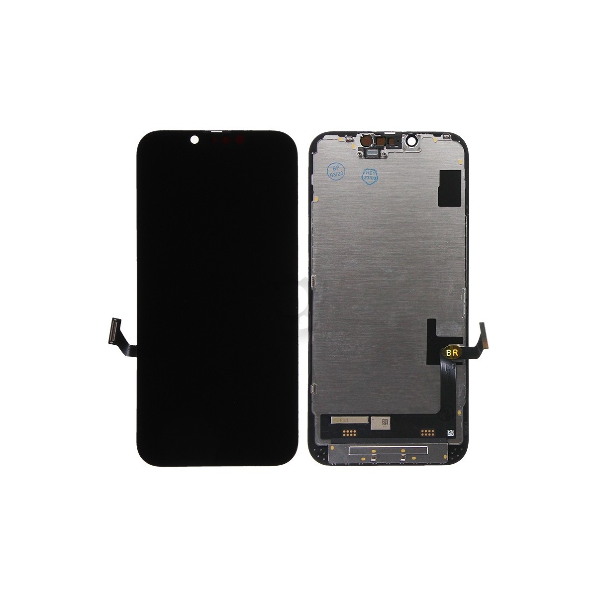 ECRAN OLED POUR IPHONE 14 PLUS VITRE TACTILE SUR CHASSIS NOIR SANS OUTILS ECRAN OLED POUR IPHONE 14 PLUS VITRE TACTILE SUR CHASSIS NOIR SANS OUTILS