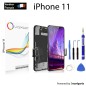OuiSmart® ECRAN LCD POUR IPHONE 11 NOIR VITRE TACTILE SUR CHASSIS AVEC OUTILS