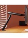 Support pour Moniteur de 15-36 Pouces, Réglable en Hauteur, Rotatif et Pivotant, VESA 75/100 Noir