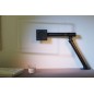Support pour Moniteur de 15-36 Pouces, Réglable en Hauteur, Rotatif et Pivotant, VESA 75/100 Blanc