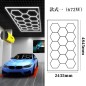 LAMPE DE PLAFOND HEXAGONE NID ABEILLE GARAGE 220V 2.4M X 4.8M