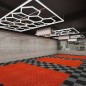LAMPE DE PLAFOND HEXAGONE NID ABEILLE GARAGE 220V 2.4M X 4.8M