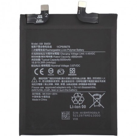 Batterie Compatible Xiaomi 11T 5G (BM59)