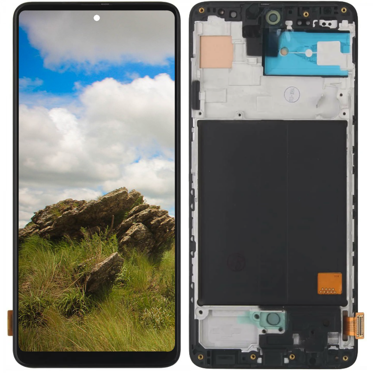BLOC ECRAN LCD ASSEMBLÉ + CHASSIS POUR SAMSUNG GALAXY A51 SM-A515F BLOC ECRAN LCD ASSEMBLÉ + CHASSIS POUR SAMSUNG GALAXY A51 SM-A515F