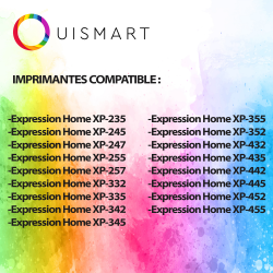 OuiSmart® 20 Cartouches compatibles Epson T29XL T 29 XL 29XL (Série Fraise) pour Epson Expression Home XP 235,XP 245,XP 247