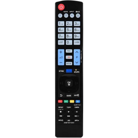 Télécommande multifonction pour LG AKB73615303 avec SmartParts