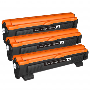 3 Toners compatible avec Brother TN-1050 avec SmartParts