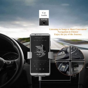 Câble Audio Câble Auxiliaire pour iPhone Mâle Cable Jack 3.5mm Aux Adaptateur Voiture Audio Cable