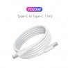 Cable USB Type C vers USB Type C - 1 Mètre Pour charge rapide avec ...