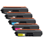 Pack de 5 TONER Compatible avec Brother TN-423 ( 2BK + C + M + Y) Pack de 5 TONER Compatible avec Brother TN-423 ( 2BK + C + M + Y)