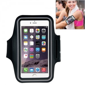 Brassard Armband Sport Haweel pour Smartphones Noir avec SmartParts
