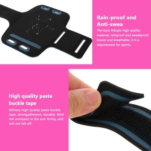 Brassard Armband Sport Haweel pour Smartphones Rose avec SmartParts