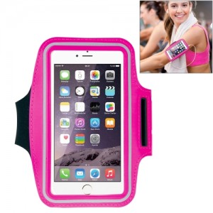 Brassard Armband Sport Haweel pour Smartphones Rose avec SmartParts