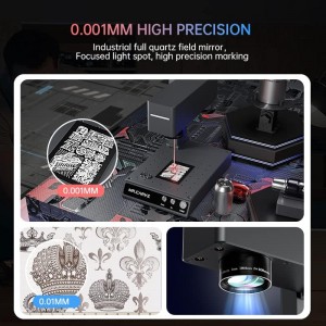 Graveur laser de bureau Mr Carve M4 1064nm & 455nm pour métaux et n...