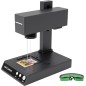Graveur laser de bureau Mr Carve M4 + RF1 1064nm & 455nm pour métaux et non-métaux avec une zone de travail de 70mm*70mm