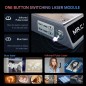 Graveur laser de bureau Mr Carve M4 + RF1 1064nm & 455nm pour métaux et non-métaux avec une zone de travail de 70mm*70mm