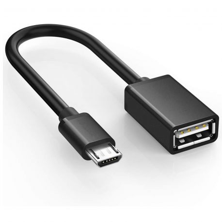 Adaptateur Micro Usb OTG Noir avec SmartParts