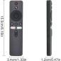 Telecommande pour Xiaomi Mi TV Stick/MI Box 4S 4K avec Bluetooth et Commande vocale