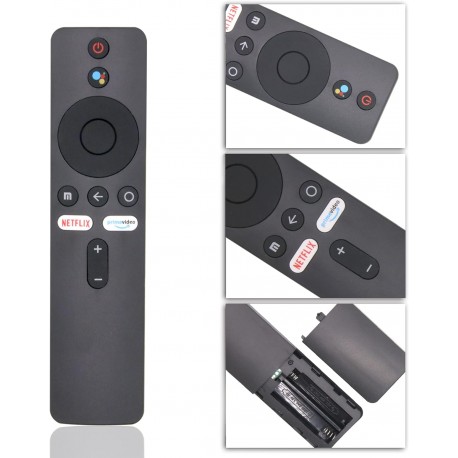 Telecommande pour Xiaomi Mi TV Stick/MI Box 4S 4K avec Bluetooth et Commande vocale