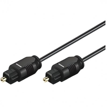Câble audio numérique optique TosLink Ø 2 mm, 1.5m avec SmartParts