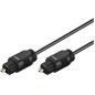 Câble audio numérique optique TosLink Ø 2 mm, 1.5m Câble audio numérique optique TosLink Ø 2 mm, 1.5m
