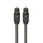 Câble audio numérique optique TosLink Ø 2 mm, 1.5m Câble audio numérique optique TosLink Ø 2 mm, 1.5m