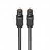 Câble audio numérique optique TosLink Ø 2 mm, 1.5m avec SmartParts