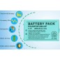 Batterie Gameboy Advanced GBA SP 850mAh Rechargeable Lithium-ion Batterie+Outil Batterie Gameboy Advanced GBA SP 850mAh Rechargeable Lithium-ion Batterie+Outil