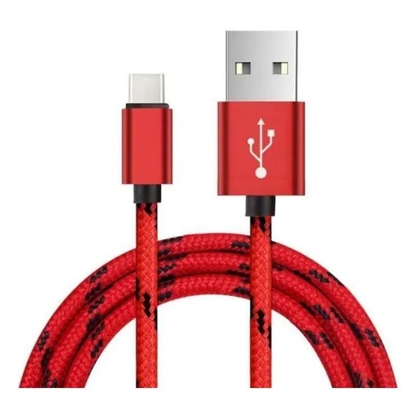 Cable Type C USB-C Data Sync Chargeur pour Huawei P9 NEXUS 5X 6P Oneplus 3 ZUK Z2 Câble USB Type C Cable- Rouge 2m Cable Type C USB-C Data Sync Chargeur pour Huawei P9 NEXUS 5X 6P Oneplus 3 ZUK Z2 Câble USB Type C Cable- Rouge 2m