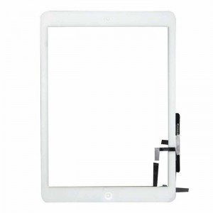 Vitre Tactile pour iPad Air Blanc Pré Assemblée sans outils (A1474,...