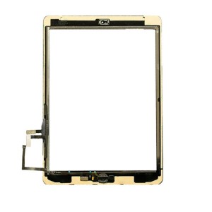 Vitre Tactile pour iPad 5 2017 9.7 Noir Pré Assemblée sans outils (...