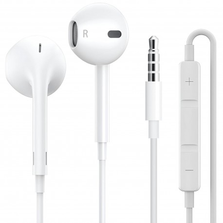 Ecouteurs pour Iphone 4 4S 5 5S 5C 6 6S PLUS kit main libre volumes...