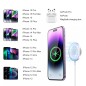 Chargeur Sans Fil Charge Rapide 15W Induction Magnétique Compatible Magsafe Iphone 15-14-14 Plus-14 Pro-14 Pro Max-13-12-11-X-Xs