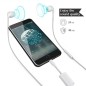 Adaptateur et Splitter double casque audio & Chargeur iPhone Blanc Adaptateur et Splitter double casque audio & Chargeur iPhone Blanc