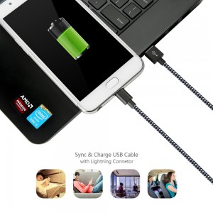 3 Câbles Micro USB 2M,Micro Câble Chargeur USB Compatible Samsung G...