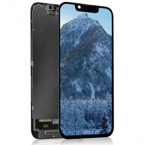 ECRAN LCD POUR IPHONE 14 INCELL VITRE TACTILE SUR CHASSIS NOIR SANS...