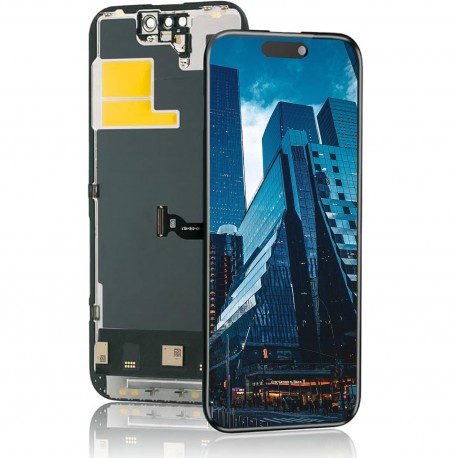 ECRAN LCD POUR IPHONE 14 PRO INCELL VITRE TACTILE SUR CHASSIS NOIR ...