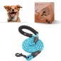 Laisse bleu pour Chien en Nylon Réglable Solide de Haute Qualité Réfléchissant 1,5 m Corde Grands ou Moyens Chiens